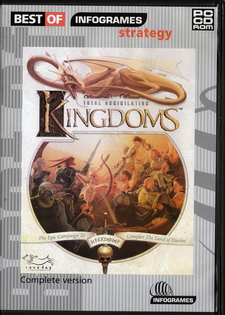 Jeu PC TOTAL ANIHILATION Kingdoms edition collector