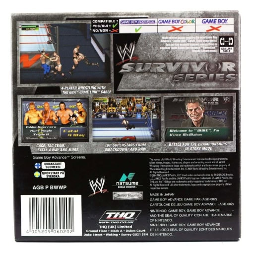 WWE Survivor Series (Game Boy Advance) - Image 2