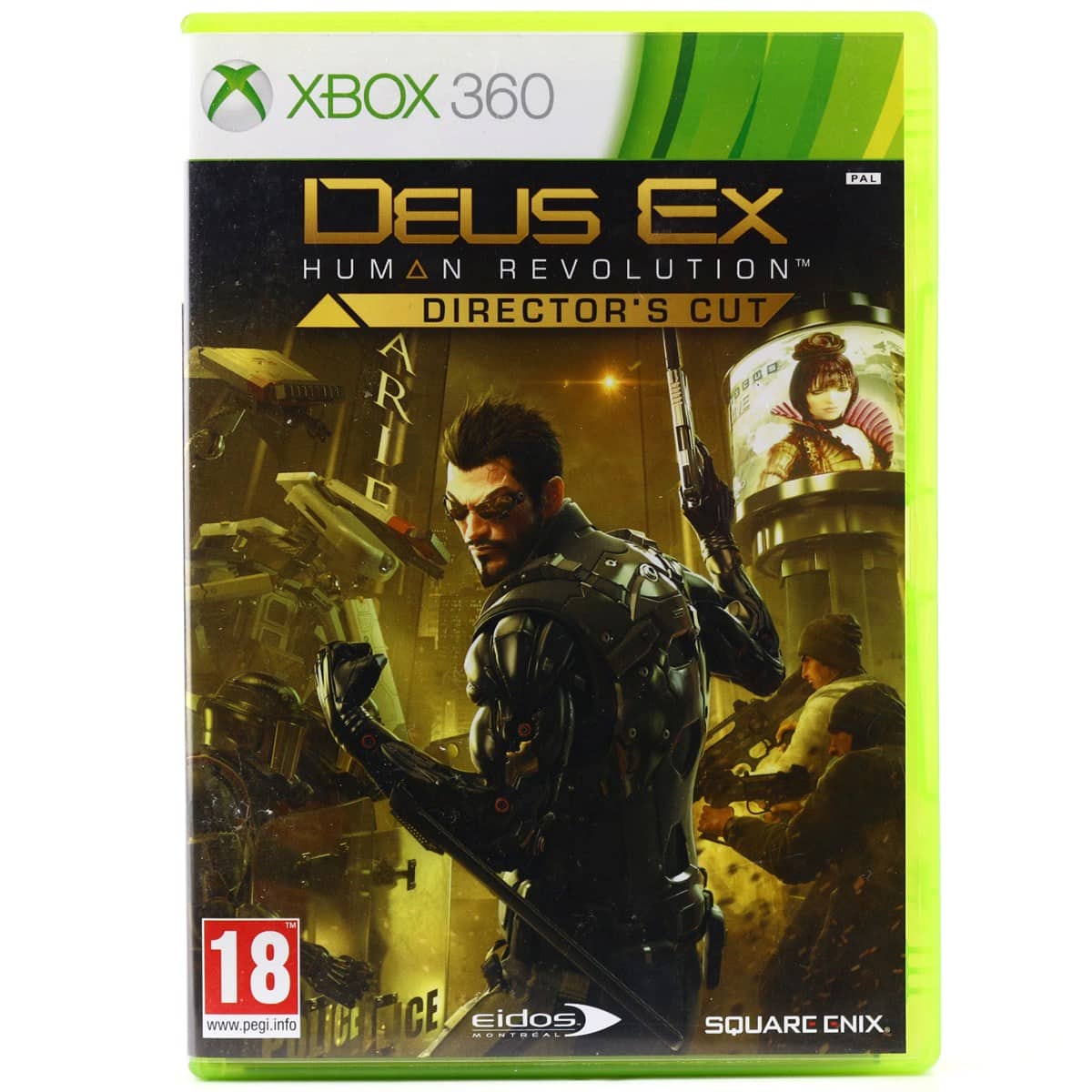 Jeu Xbox 360 Deus Ex: Human Revolution Version PAL Française - Complet - Bon État
