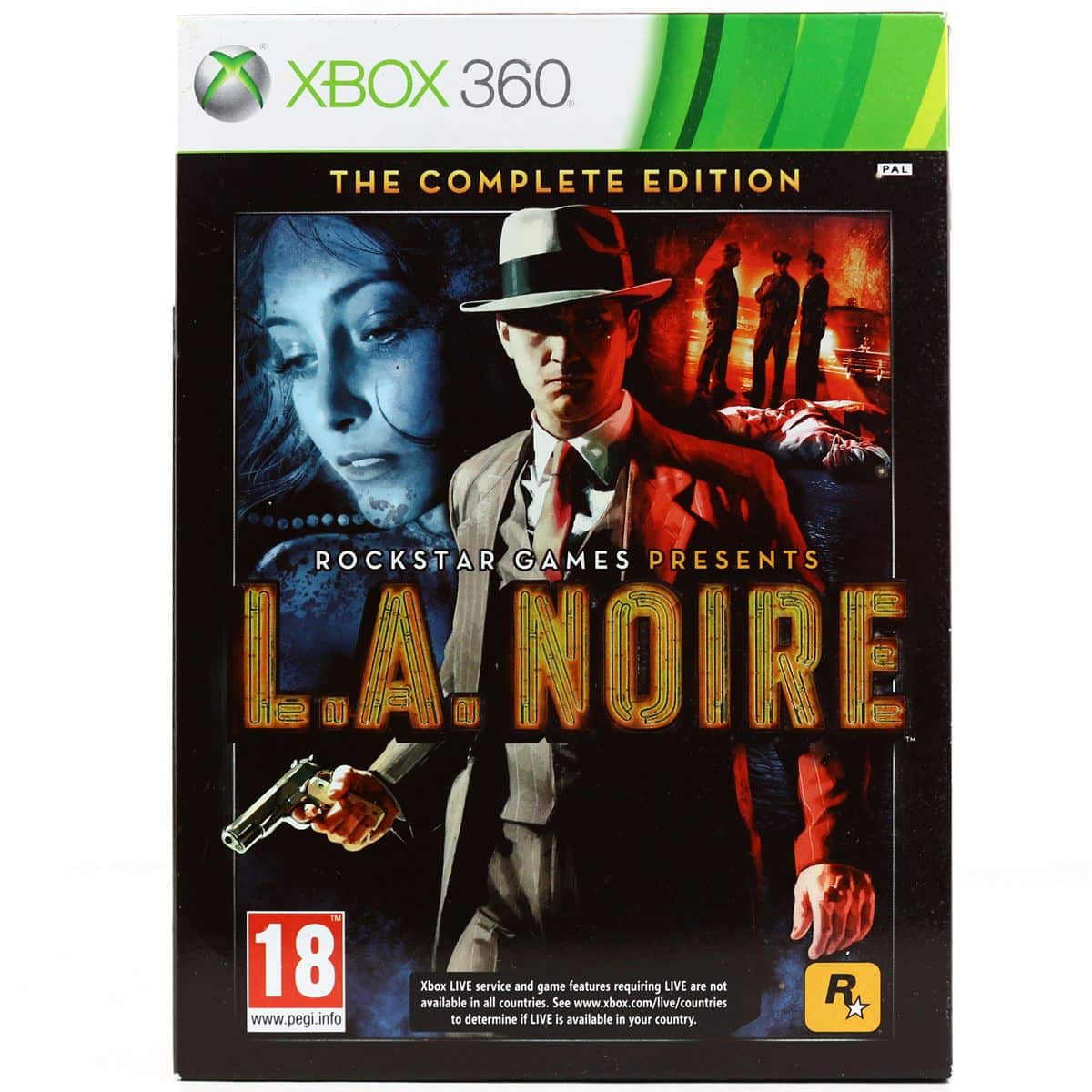 L.A. Noire (Microsoft Xbox 360, 2011) CIB Complete 710425490286