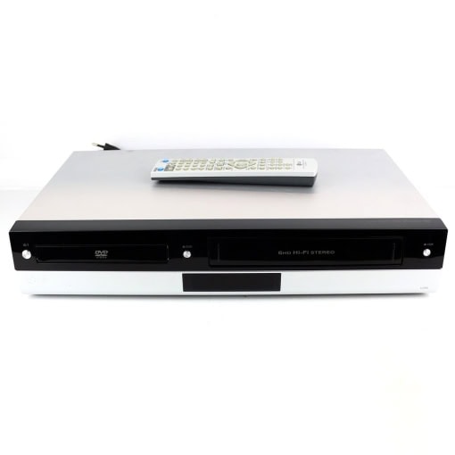 LG V290 DVD/VHS-afspiller inkl. fjernbetjening