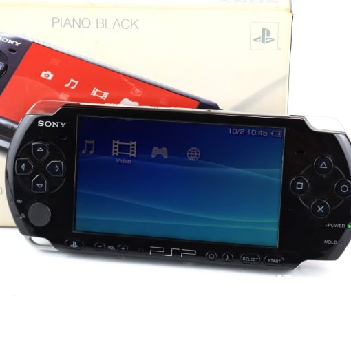 Sony PSP Slim konsol (Piano Black, PSP-3004, Boxed) - Image 2