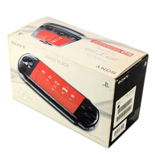 Sony PSP Slim konsol (Piano Black, PSP-3004, Boxed) - Image 3