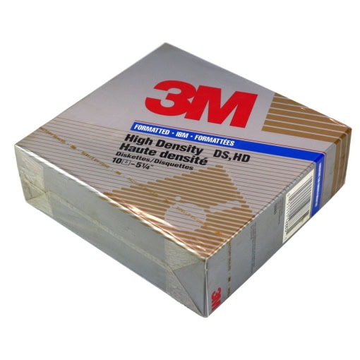 3M DS/HD 5.25" Disketter (10 PK) - Image 3