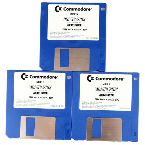 Microprose Formula One Grand Prix (Amiga - Løse Disketter)