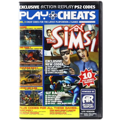Play Cheats - Vol. 3 - Action Replay Lite (PS2)
