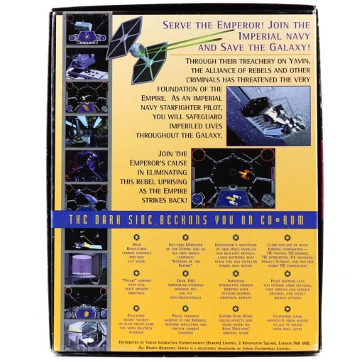 Star Wars: TIE Fighter: Collector's CD-ROM (PC Big Box) - Image 2