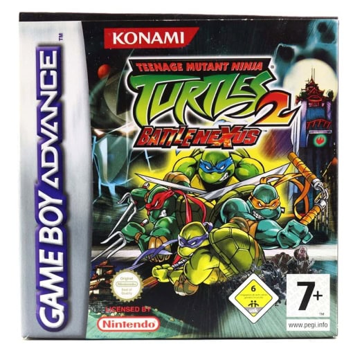Teenage Mutant Ninja Turtles 2: Battle Nexus (Game Boy Advance - Boxed)