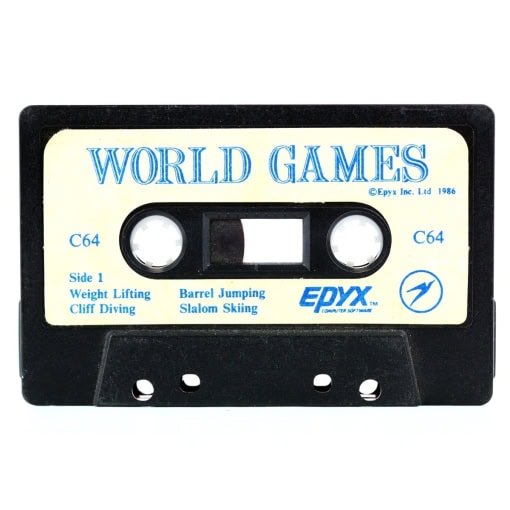 World Games (Commodore 64, Løs bånd)