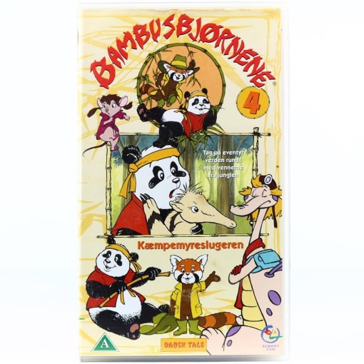 Bambusbjørnene 4 - Kæmpemyreslugeren (VHS)