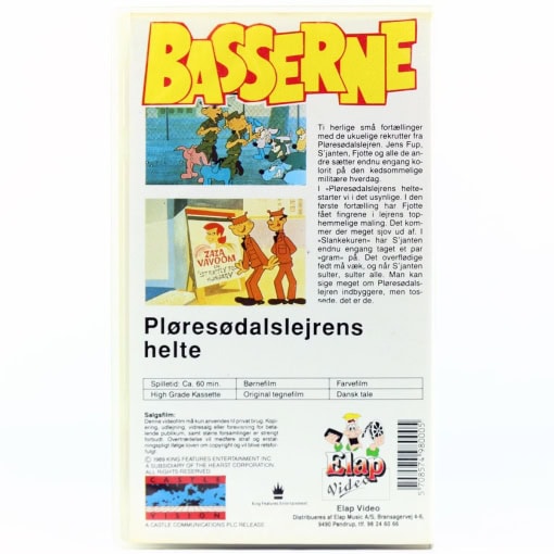 Basserne - Pløresødalslejrens helte (VHS) - Image 2