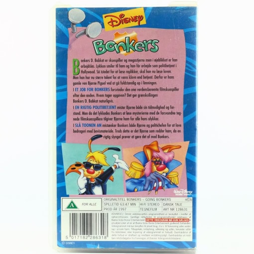 Bonkers - Disney (VHS) - Image 2
