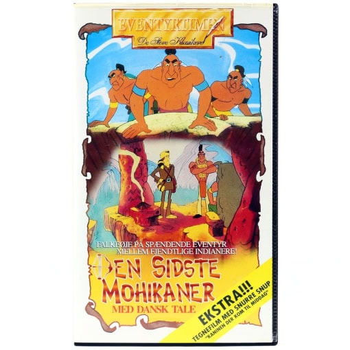 Den sidste Mohikaner (VHS)