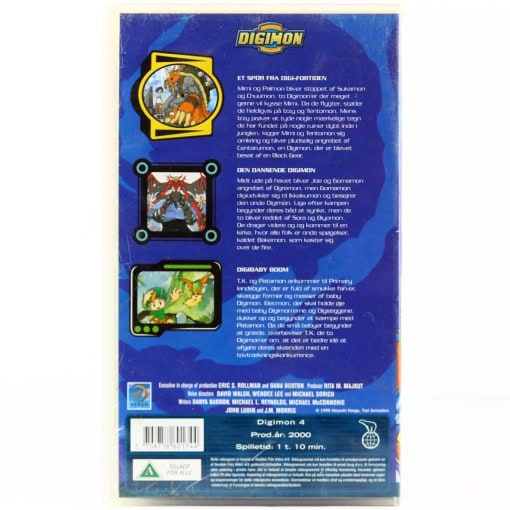 Digimon: Digital Monsters, Vol. 4 (VHS) - Image 2