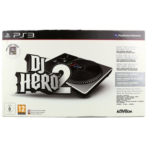 DJ Hero 2 Turntable bundle med æske (PS3)