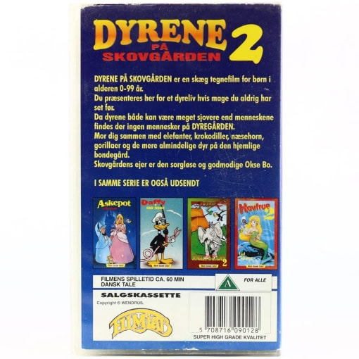 Dyrene på Skovgården 2 (VHS) - Image 2