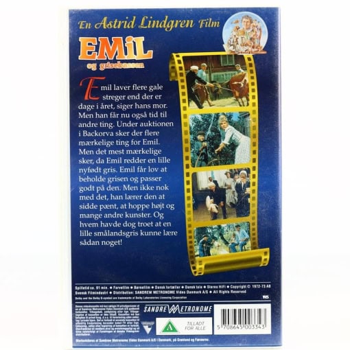 Emil og grisebassen (VHS) - Image 2