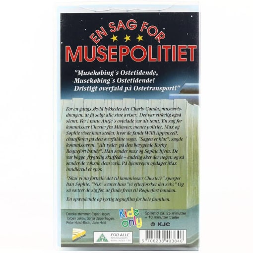 En sag for musepolitiet (VHS) - Image 2