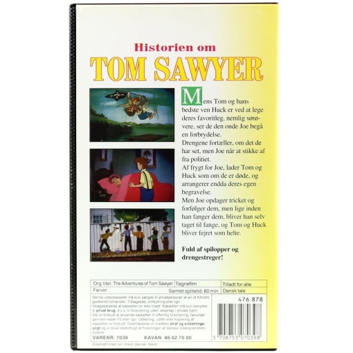 Historien om Tom Sawyer (VHS) - Image 2