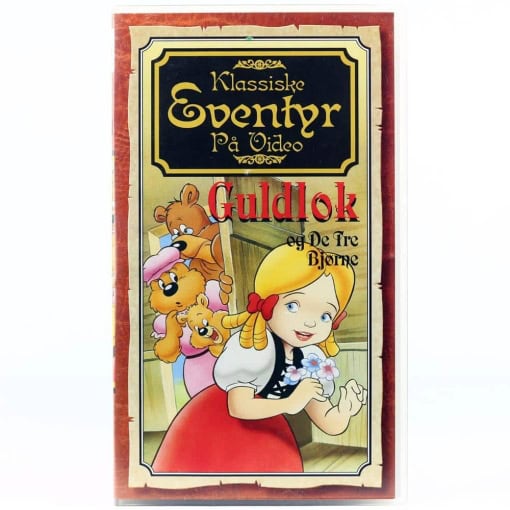 Klassiske Eventyr På Video - Guldlok og de tre Bjørne (VHS)
