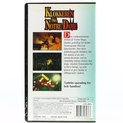 Klokkeren fra Notre Dame (VHS) - Image 2