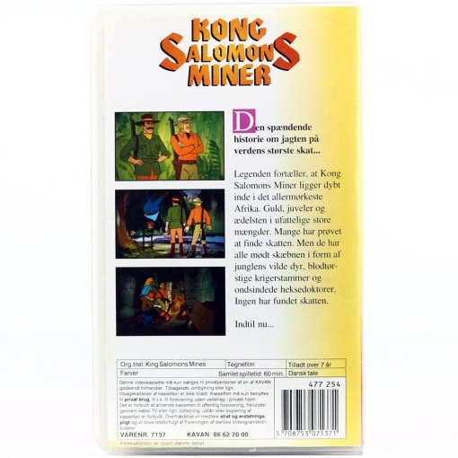 Kong Salomons miner (VHS) - Image 2