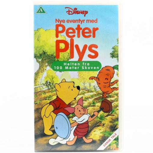 Nye Eventyr med Peter Plys - Helten fra Hundredemeterskoven - Disney (VHS)