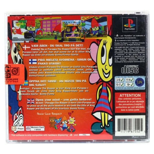 Parappa the Rapper (PS1) - Image 2