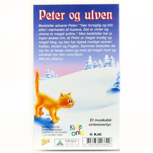 Peter og ulven (VHS) - Image 2