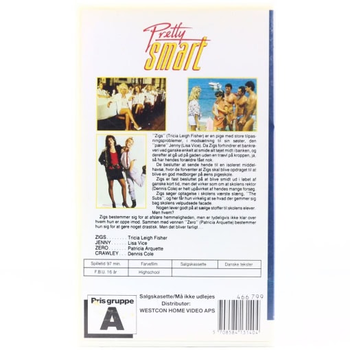 Pretty Smart (VHS) - Image 2
