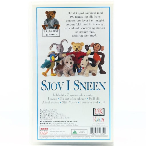 P.S. Bamse - Sjov i Sneen (VHS) - Image 2