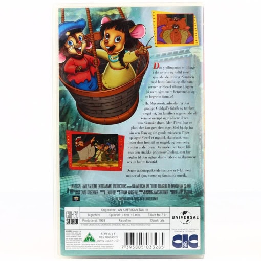 Rejsen til Amerika III - Skatten på Manhatten (VHS) - Image 2