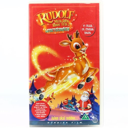 Rudolf med den røde tud 2 - Legetøjsøen (VHS)