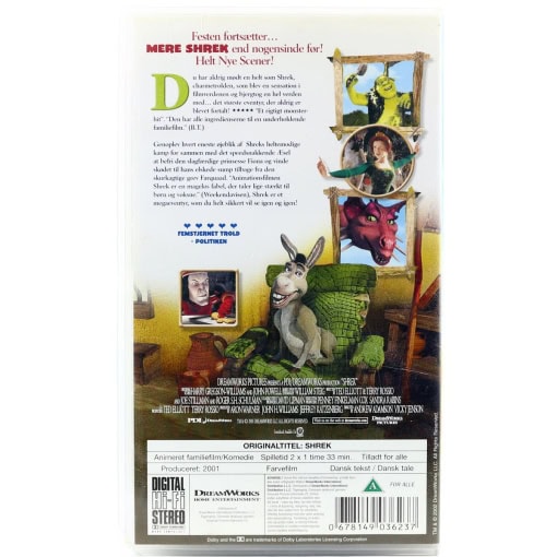 Shrek (VHS) - Image 2