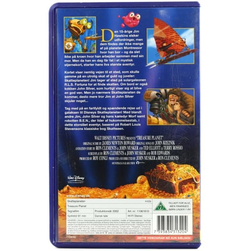 Skatteplaneten - Disney (VHS) - Image 2