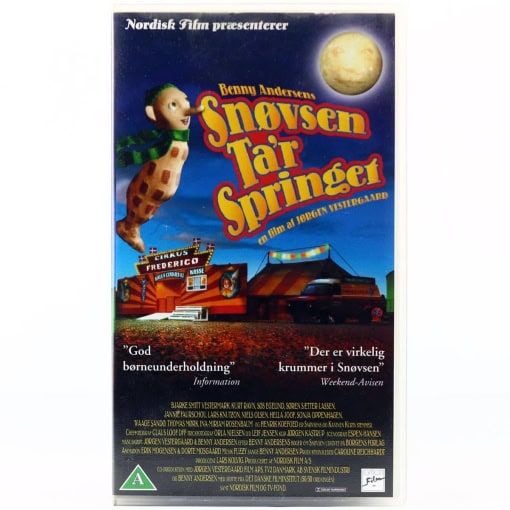 Snøvsen ta'r springet (VHS)