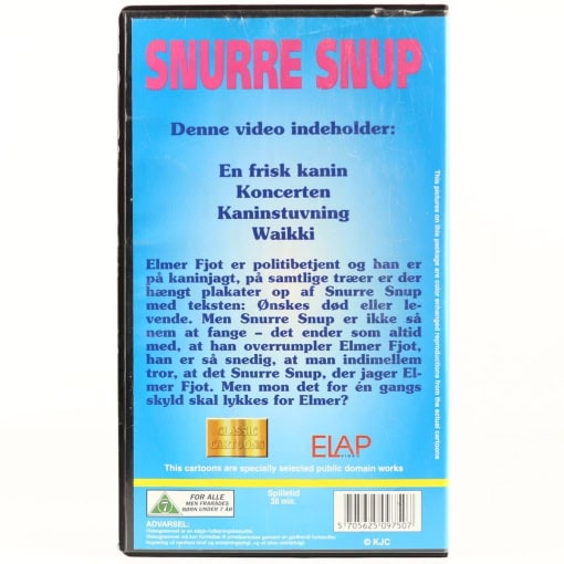 Snurre Snup (VHS) - Billede 2