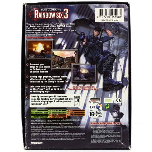 Tom Clancy’s Rainbow Six 3 (Xbox - Papæske) - Image 2