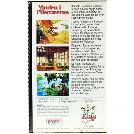 Vinden i piletræerne (VHS) - Image 2