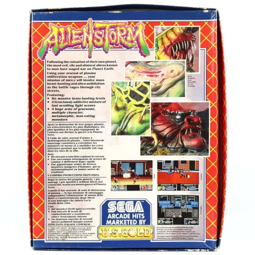 Alien Storm (Commodore 64, Disk) - Image 2