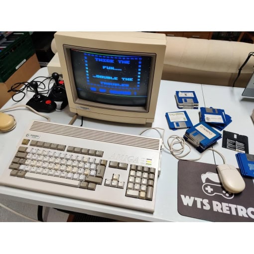 Amiga 1200 med mus og harddisk - Image 2
