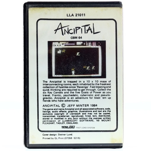 Ancipital (C64 Cassette) - Image 2