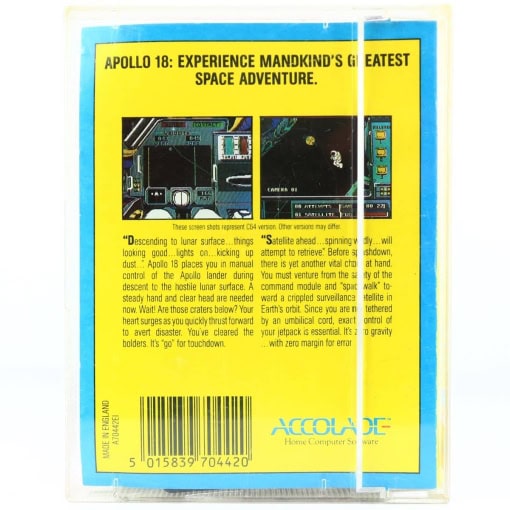 Apollo 18 (C64 Cassette) - Image 2