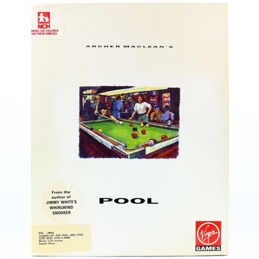 Archer Maclean's Pool (Amiga, Big Box)
