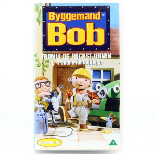 Byggemand Bob 9 - Tromle og Rockstjernen og 4 andre fortællinger (VHS)