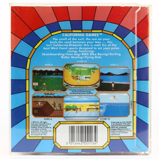 California Games (Amiga, Kixx) - Image 2