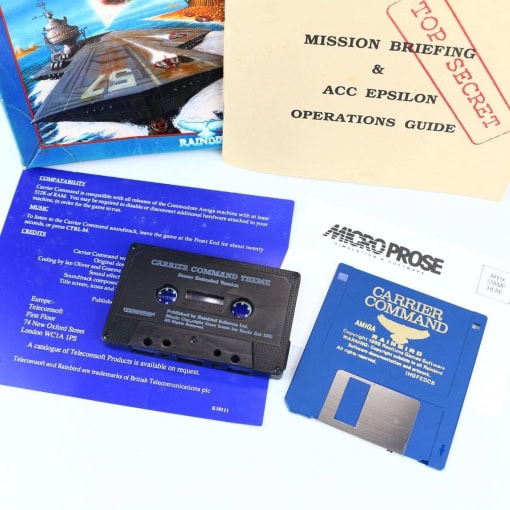 Carrier Command (Amiga, Small Box) - Image 4
