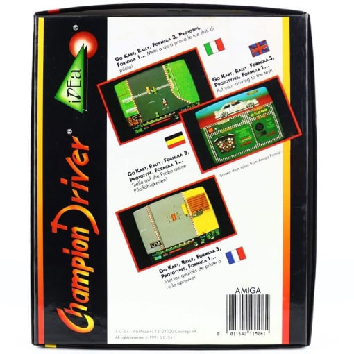 Champion Driver (Amiga, Small Box) - Image 2