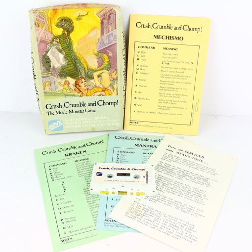 Crush, Crumble and Chomp! (C64 Cassette) - Image 3