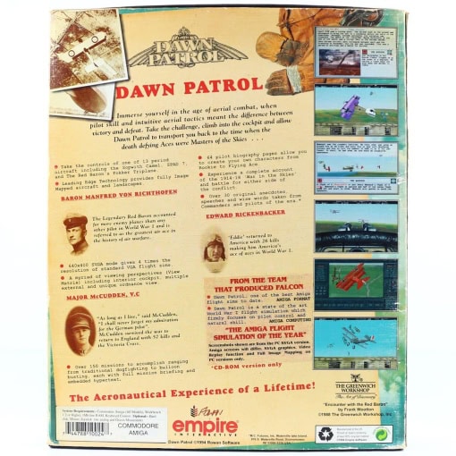 Dawn Patrol (Amiga, Big Box) - Image 2